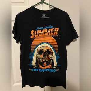 The Offspring Shirt Mens M Medium Black Never Ending Summer Tour 2018 Band Tee